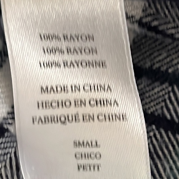 Rails Blue/WhiteHunter Green Plaid Flannel Button up Shirt Women's Size S - Picture 10 of 10